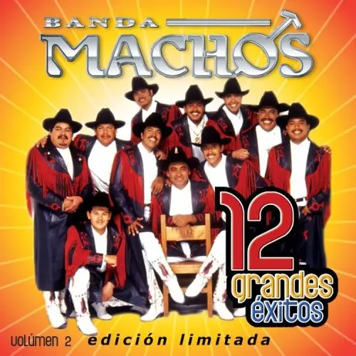Banda Machos- 12 Grandes Exitos 2 (Cd) 1