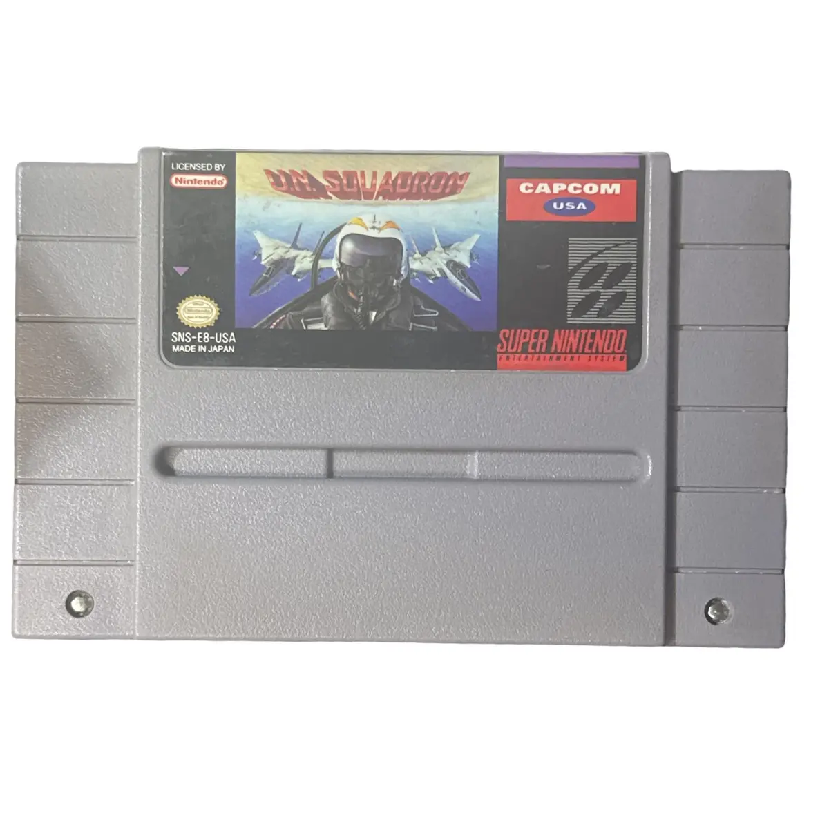 Un Squadron (Cartridge Only; Label Wear) 1