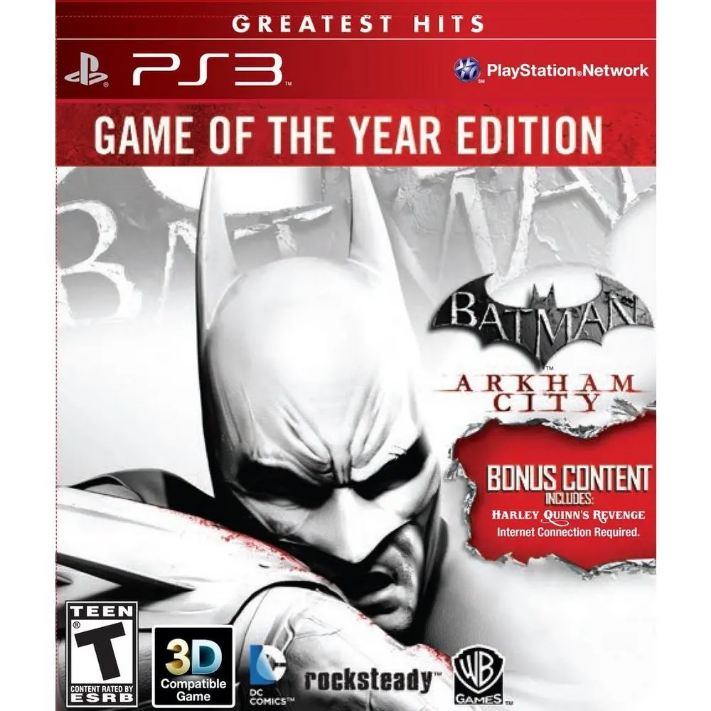 Batman: Arkham City [Game Of The Year](Greatest Hits)(Sealed) 1