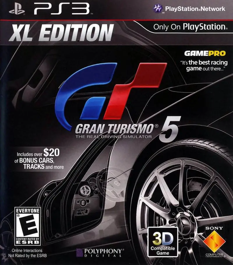 Gran Turismo 5 Xl Edition 1