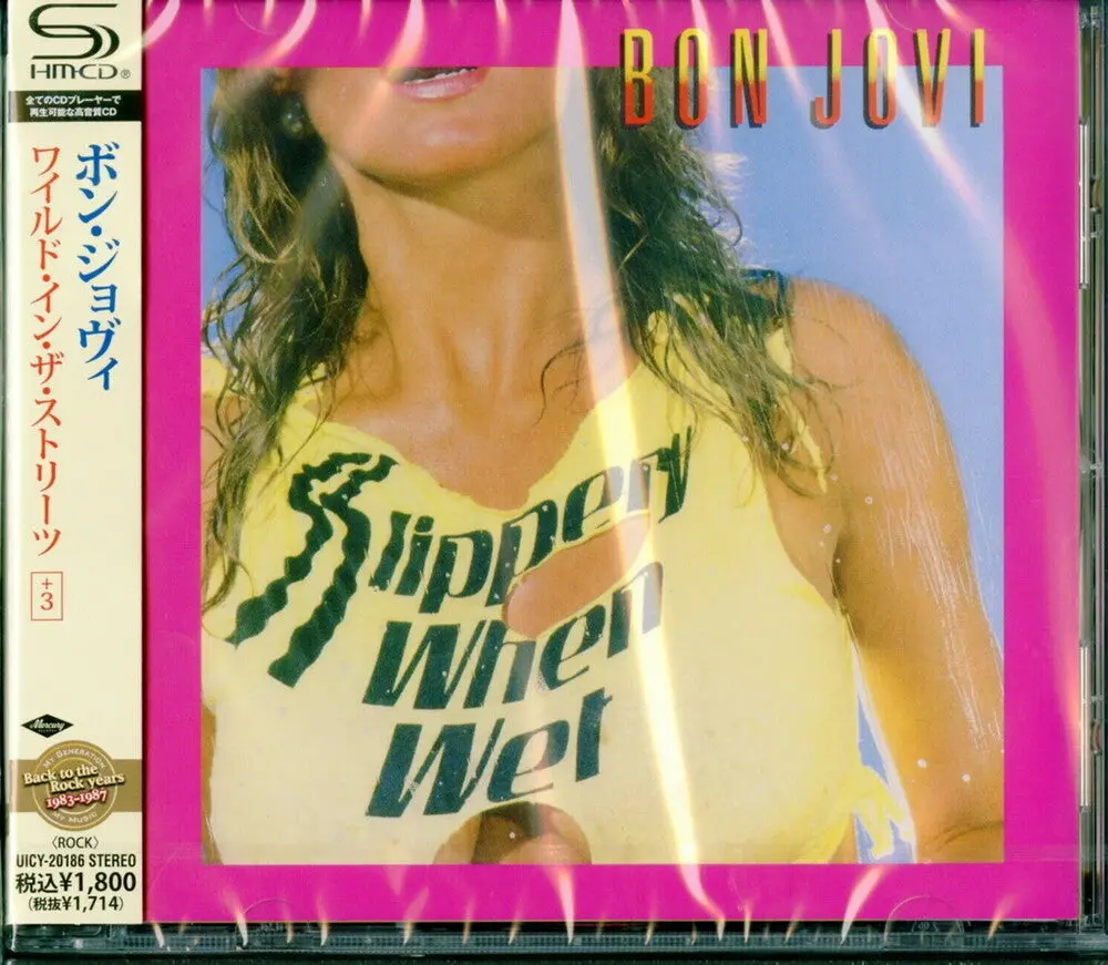 Bon Jovi- Slippey When Wet (Uncensored Cover) (Expanded Edition) (Shm-Cd) 1