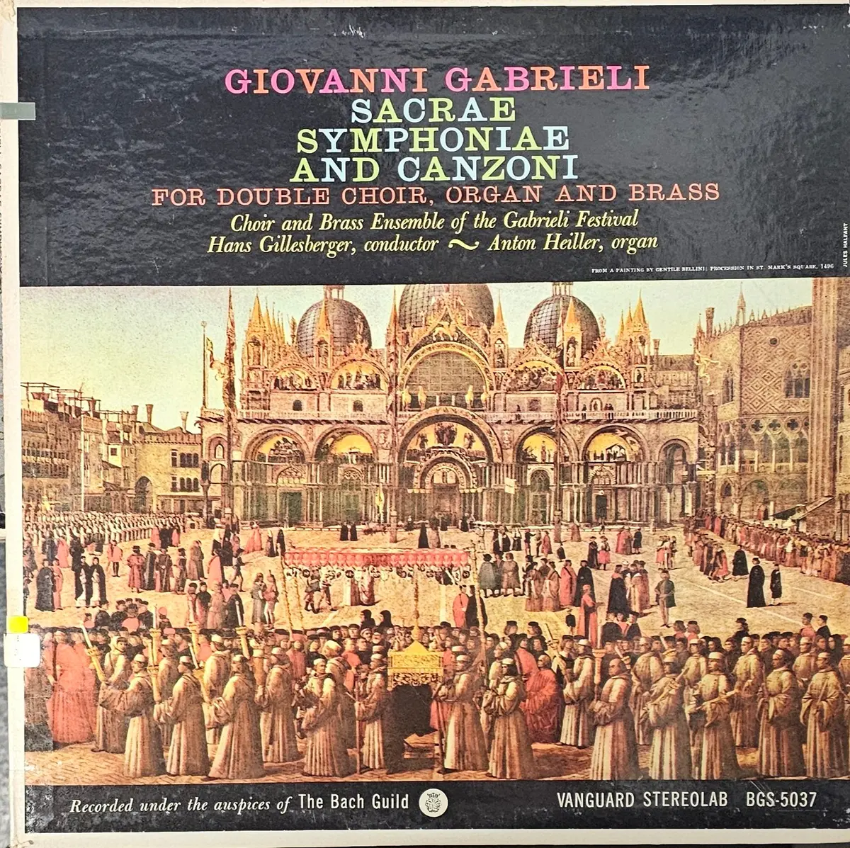 Gabrieli- Sacrae Symphoniae & Canzoni For Double Choir & Brass (Hans Gillesberger, Conductor) 1