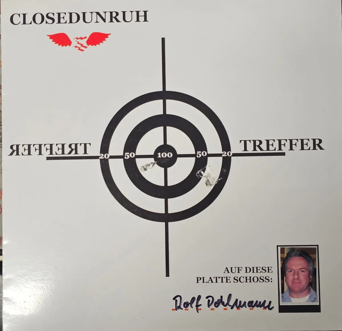 Closdunruh- Treffer (10")(Gunshots In Sleeve) 1