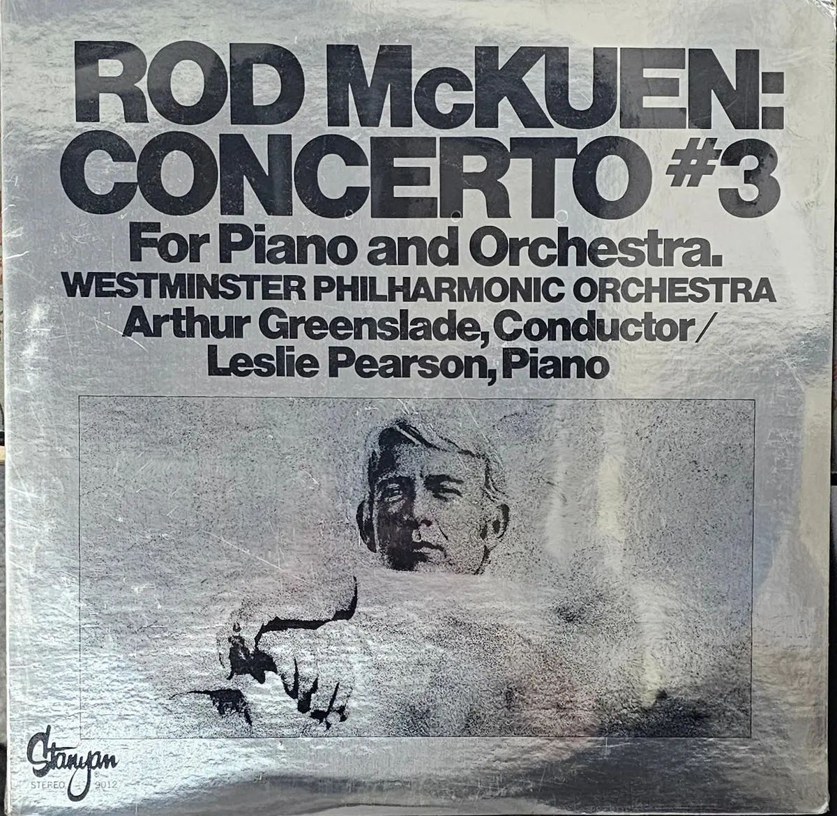 Rod Mckuen- Concerto #3 For Piano And Orchestra (Sealed) 1