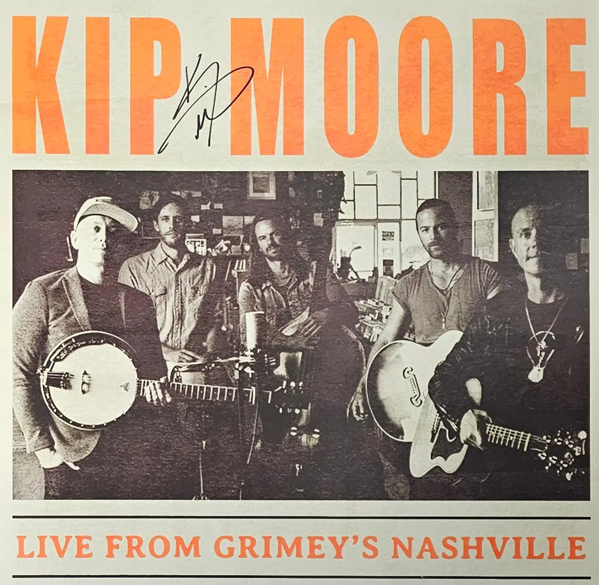 Kip Moore- Live From Grimey's Nashville (Rsd21)(Signed Cover) 1
