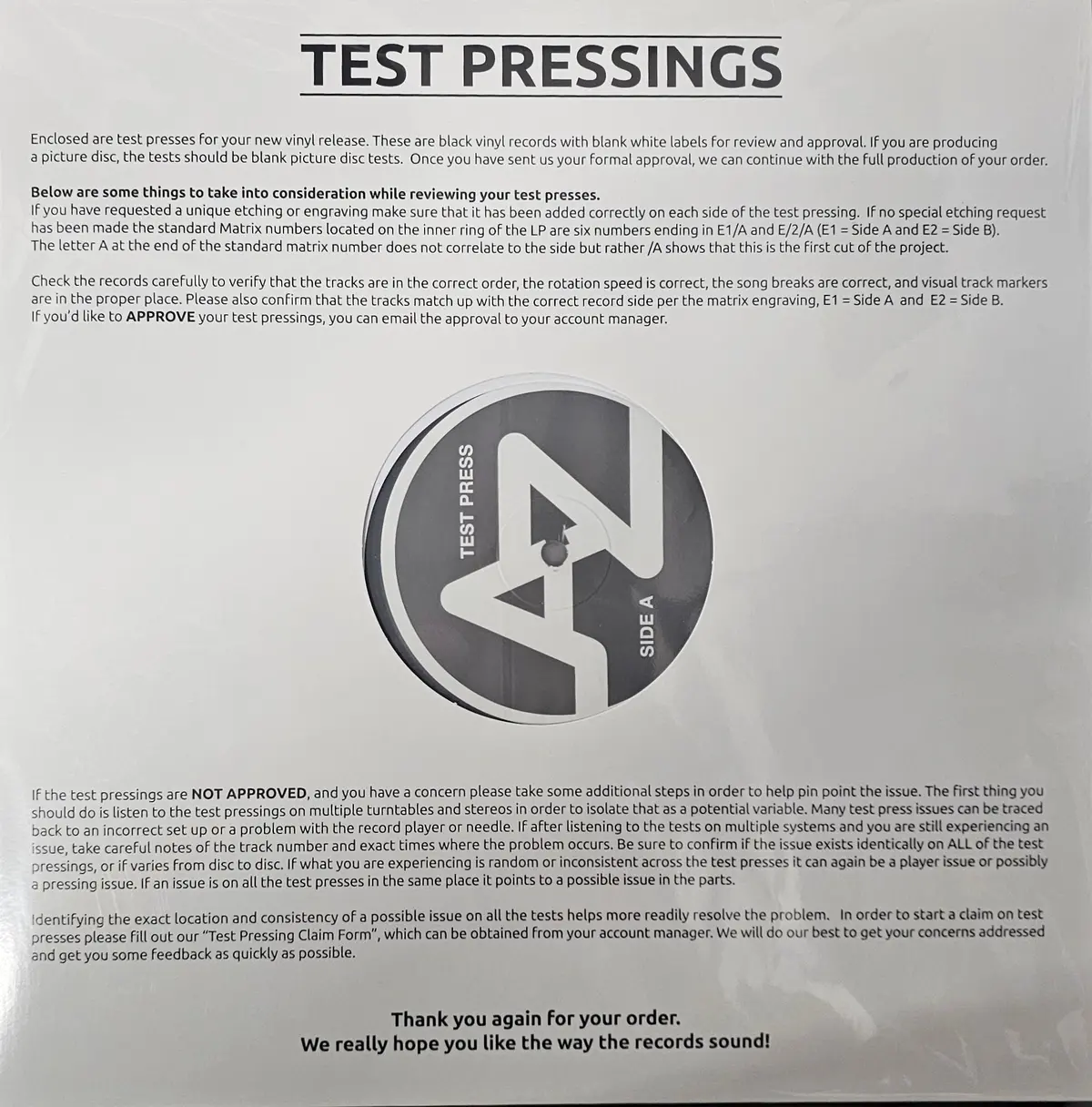 Mcgruff's Smart Kids Album (Test Press) 1