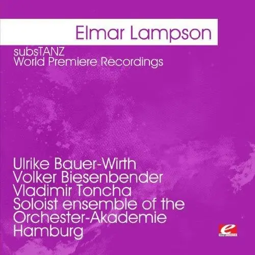 Elmar Lampson- Substanz (Cd) 1