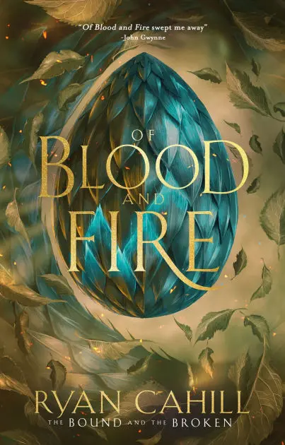 Of Blood And Fire By Ryan Cahill (Signed North American Edition) 1