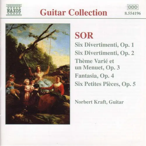Norbert Kraft- Guitar Music Opp 1-5 (Cd) 1
