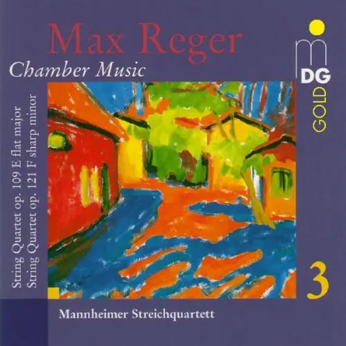 Max Reger- String Quartet In E Flat Major Op 109 (Cd) 1