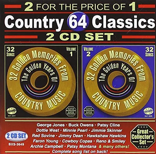 64 Songs Country Classics / Var- 64 Songs: Country Classics / Various (Cd) 1