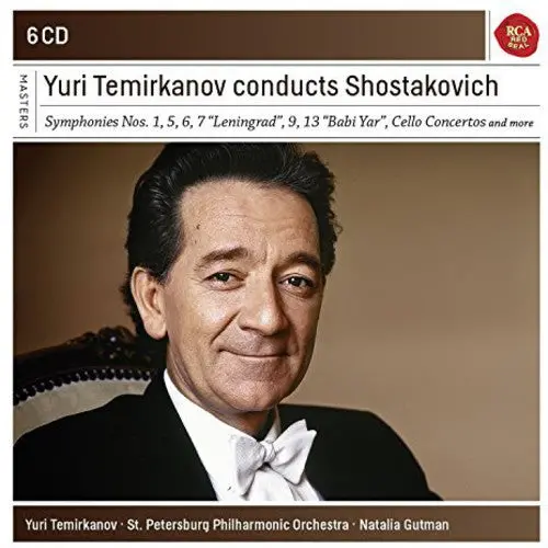 Yuri Temirkanov- Yuri Temirkanov Conducts Shostakovitch [Box Set] (Cd) 1