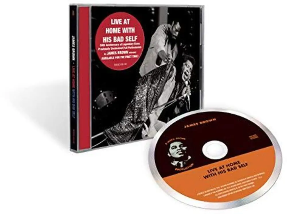 James Brown- Live At Home With His Bad Self (Cd) 1