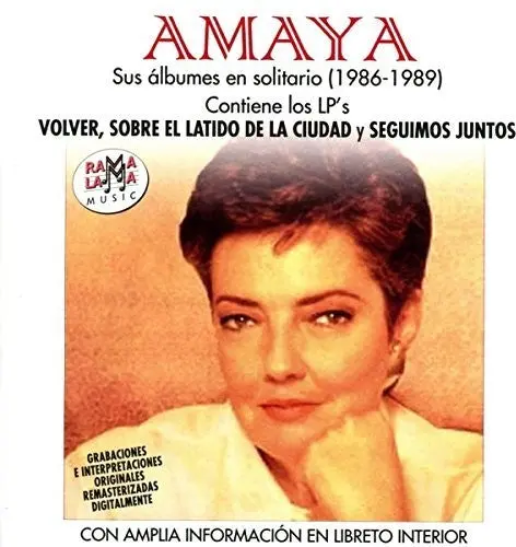 Amaya- Sus Albumes En Solitario (1986-1989) (Cd) 1