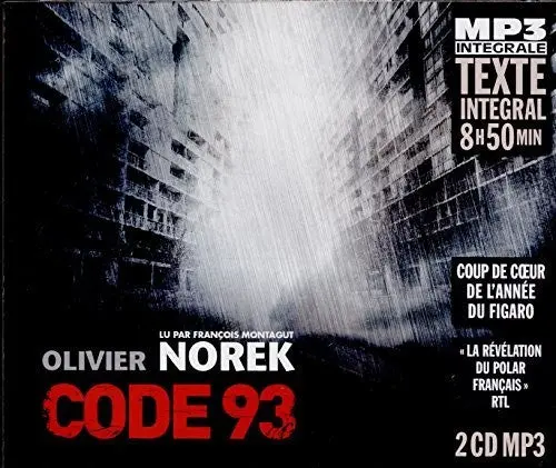 Olivier Norek- Code 93 (Cd) 1