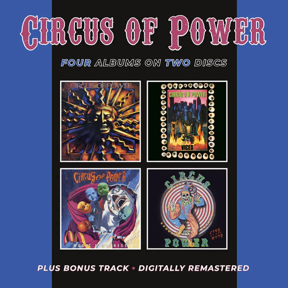 Circus Of Power- Circus Of Power / Vices / Magic & Madness / Live At The Ritz (Cd) 1