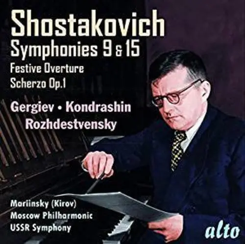 Gergiev / Mariinsky Orchestra / Kyril Kondrashin /- Shostakovich: Symphonies Nos.9 & 15 & More (Cd) 1