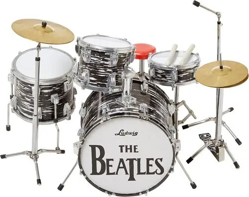 Axe Heaven Fab Four Classic Oyster Mini Drum Kit Replica Ah-Ringo-1 1