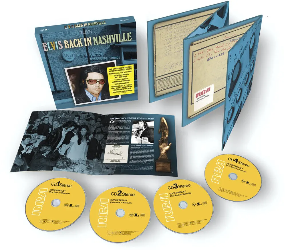Elvis Presley- Back In Nashville [4Cd Box Set] 1