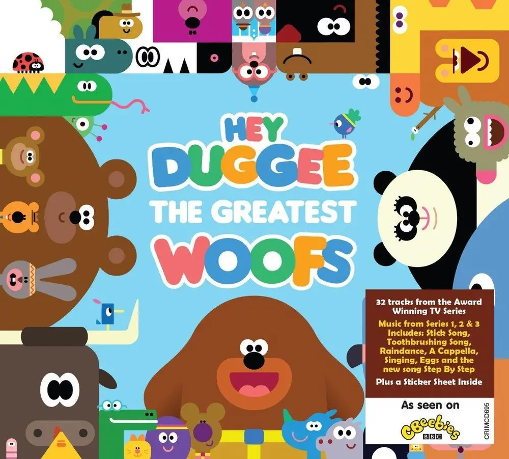 Hey Duggee- Greatest Woofs [Gatefold Digipak Includes Sticker Pack] (Cd) 1