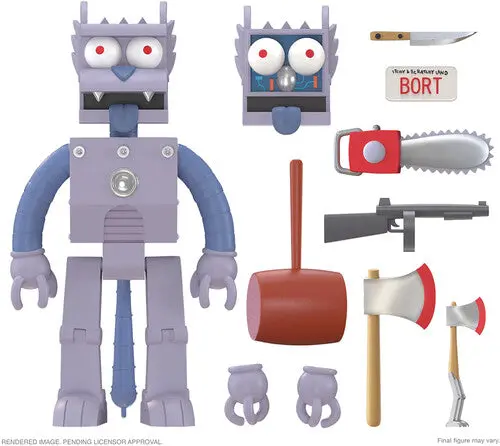 Super7 - The Simpsons Ultimates! Wave 1 - Robot Scratchy 1