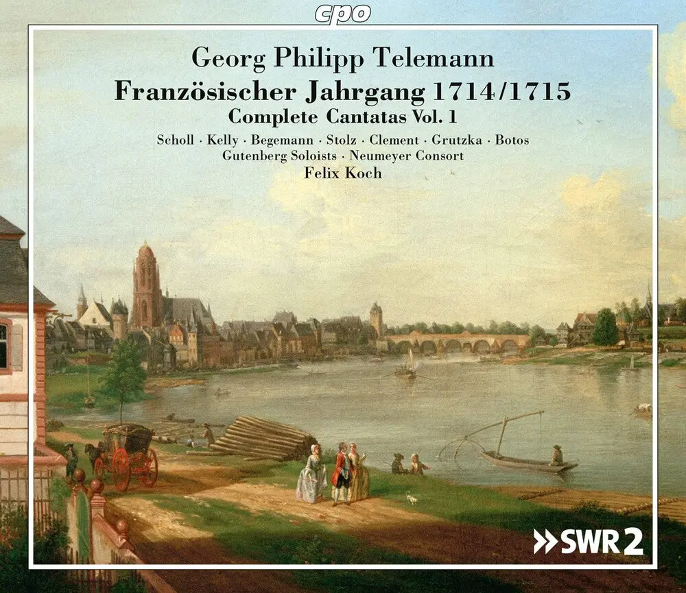 Telemann / Scholl / Gutenberg Soloists- Complete Cantatas 1 (2Pk) (Cd) 1