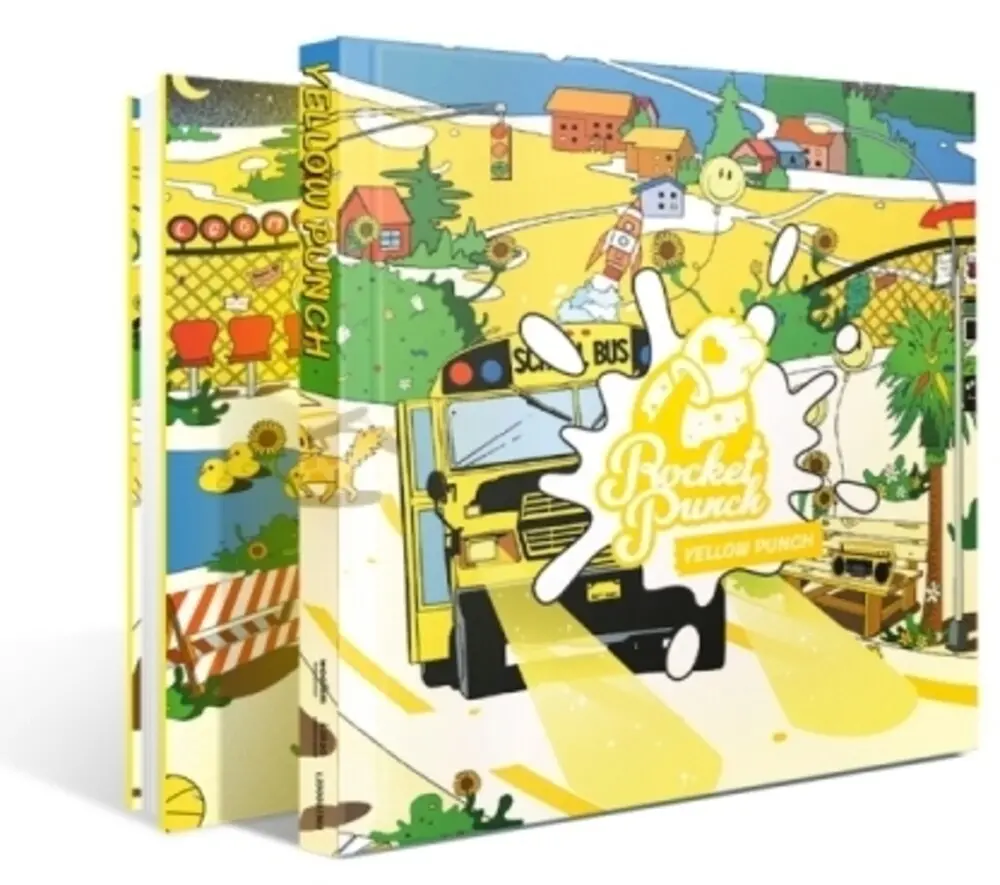 Rocket Punch- Yellow Punch (Incl. 80Pg Booklet, 2 Photocards, Poster, Sticker + Accordion Book) (Cd) 1