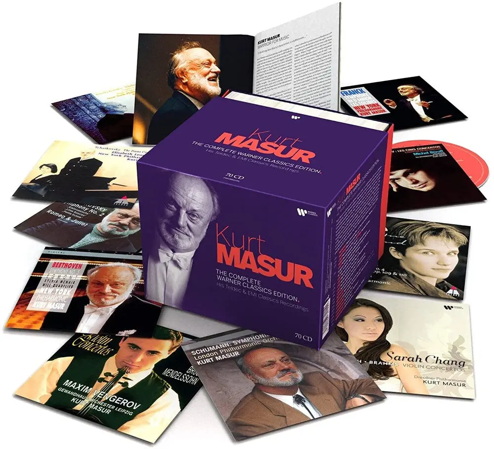 Kurt Masur- Kurt Masur: The Complete Warner Classics Edition - His Teldec & Emi (Cd) 1