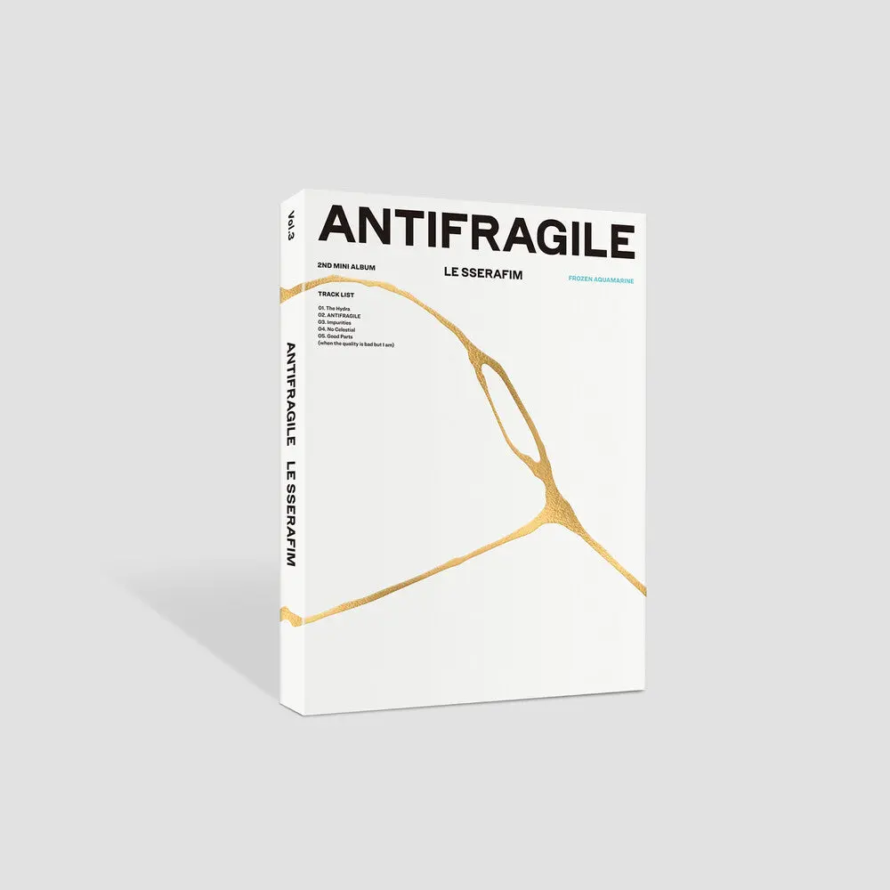 Le Sserafim- Antifragile [Frozen Aquamarine] (Cd) 1
