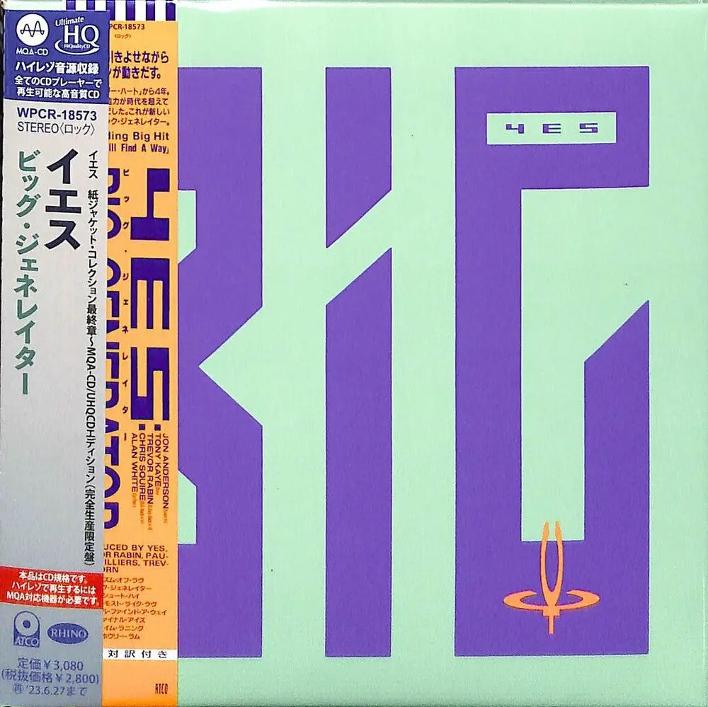 Yes- Big Generator - Uhqcd X Mqa-Cd / Paper Sleeve 1