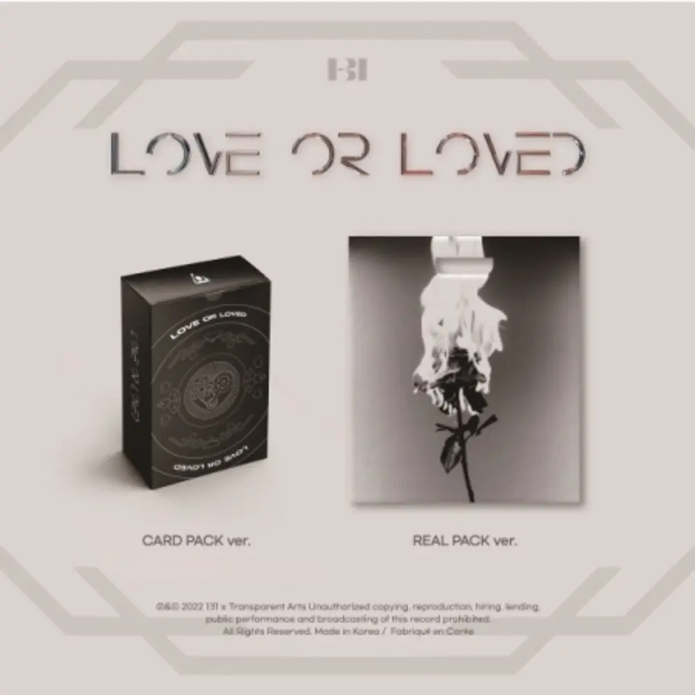 B.I- Love Or Loved Part.1 - Random Cover - Ea. W/Unique Items (Cd) 1