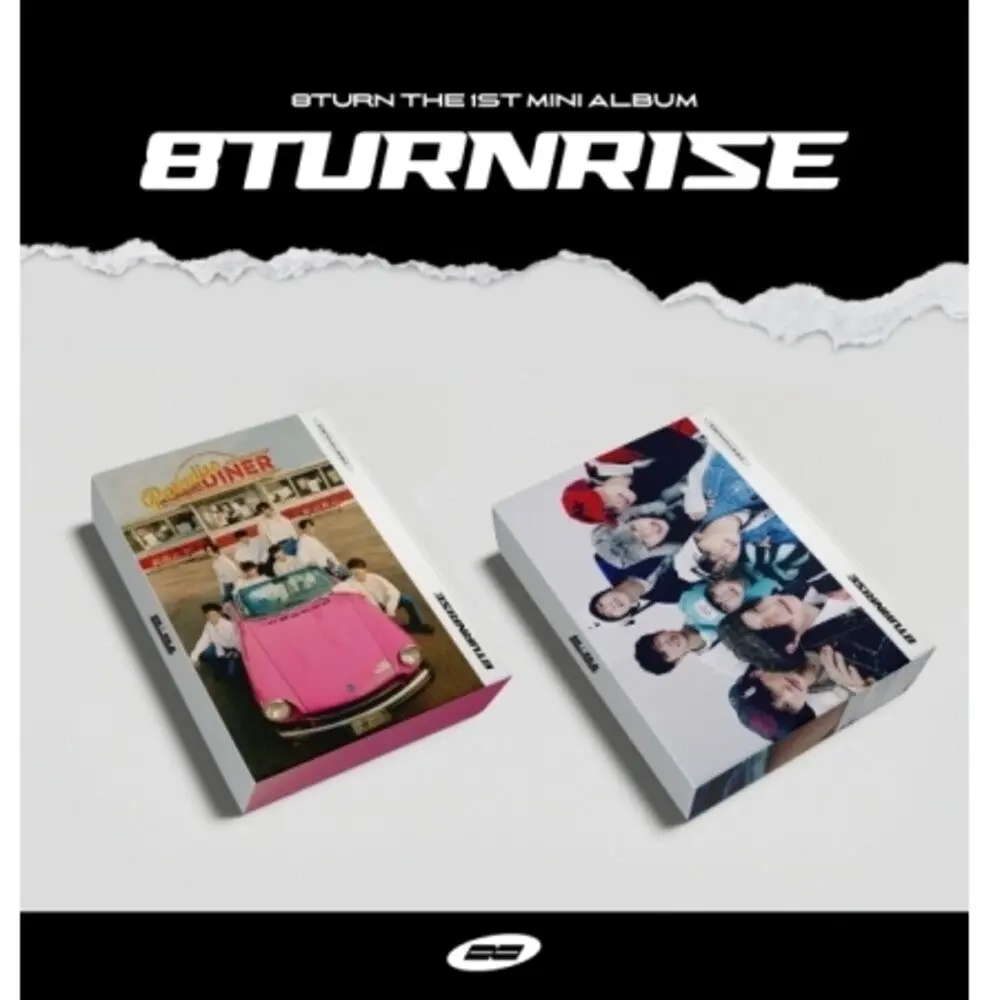 8Turn- 8Turnrise (Random Cover) (Post) (Stic) [With Booklet] (Phot) (Cd) 1