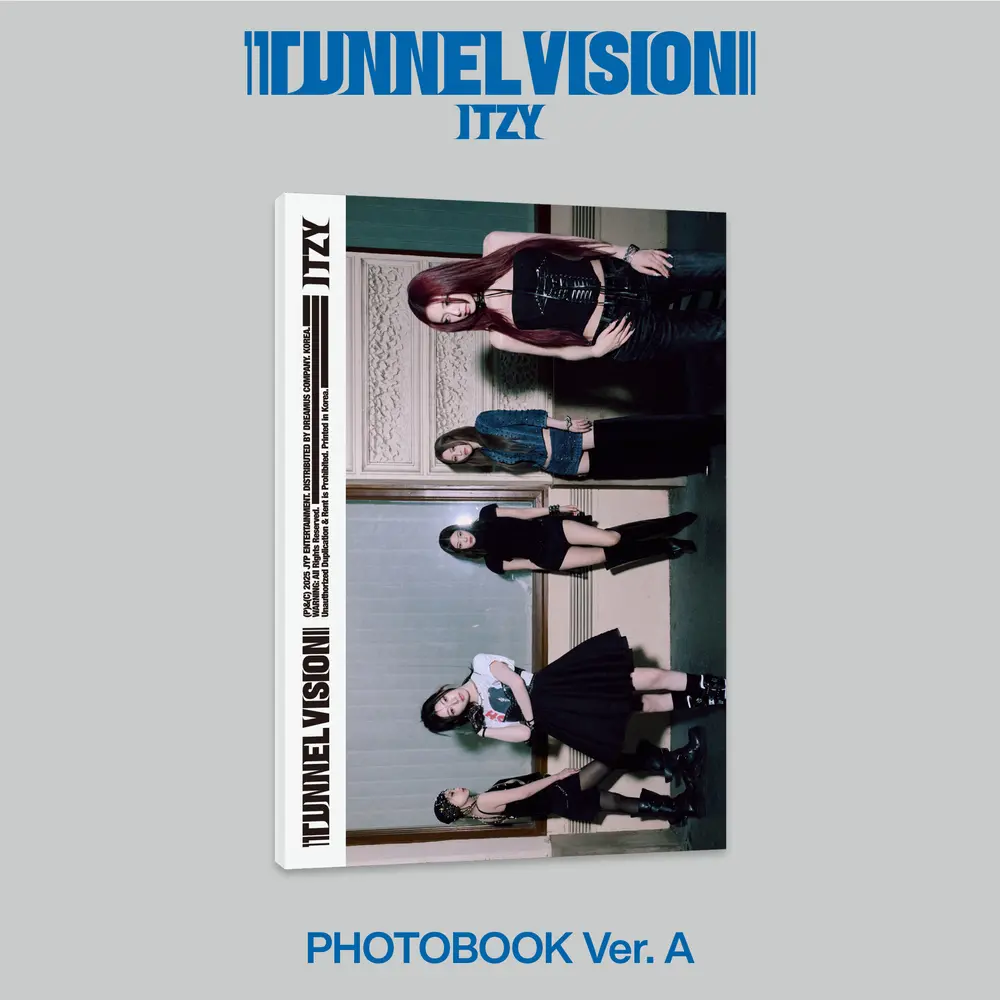 Itzy- Tunnel Vision [Photobook - A Ver.] (Post) (Stic) (Cd) 1