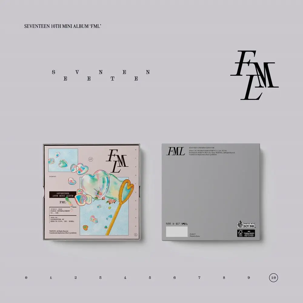 Seventeen- Seventeen 10Th Mini Album 'Fml' [Carat Ver.] (Cd) 1
