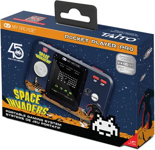 My Arcade Space Invaders Pocket Player Pro Handheld Portable Gaming System 1
