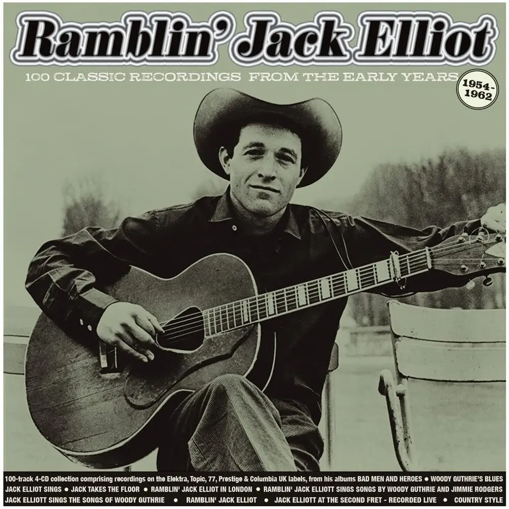 Jack Elliot  Ramblin'- 100 Classic Recordings 1954-62 (Cd) 1