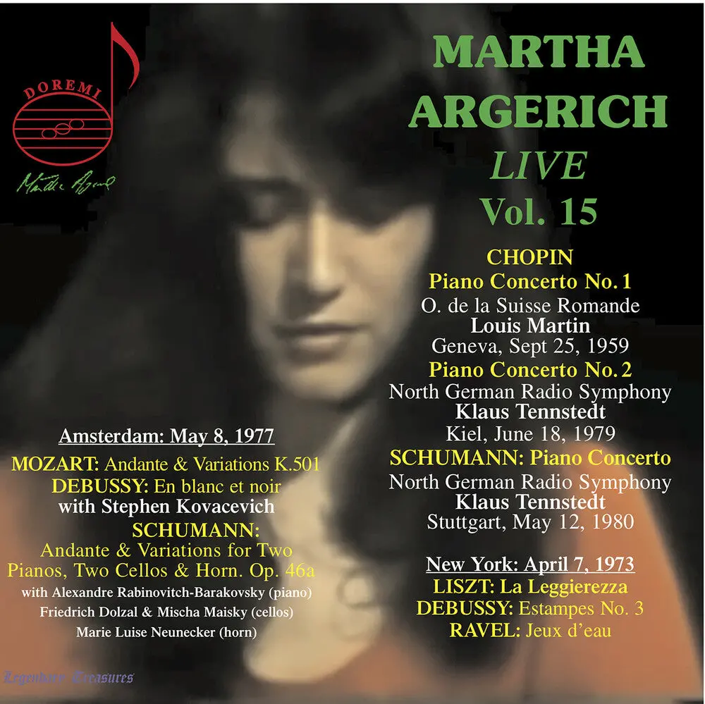Bartok / Chopin / Debussy- Martha Argerich Live Vol. 15 (Cd) 1