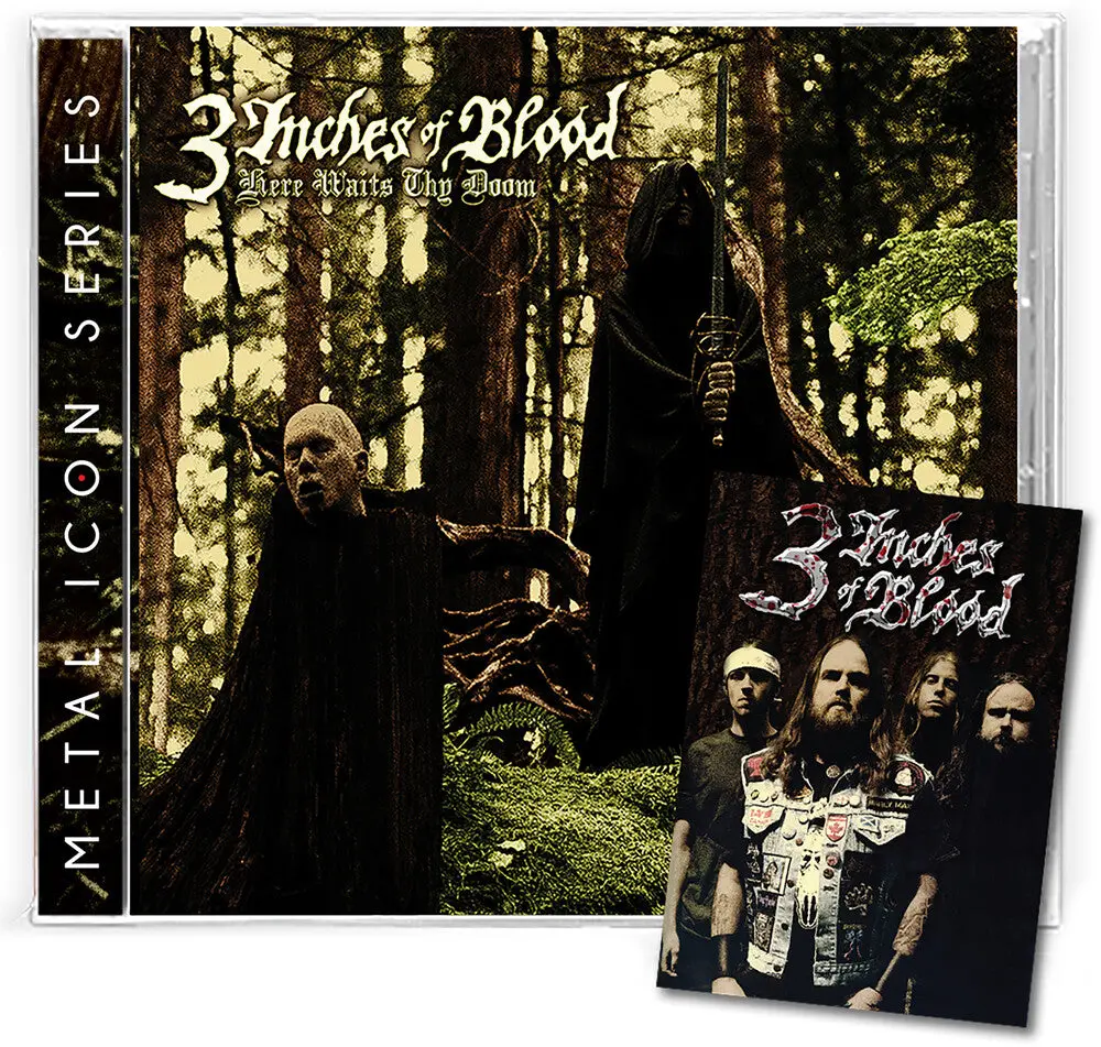 3 Inches Of Blood- Here Waits Thy Doom [With Booklet] [Remastered] (Cd) 1