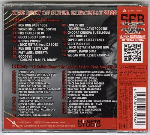 Various Artists- The Best Of Super Eurobeat 2023 (Cd) 1