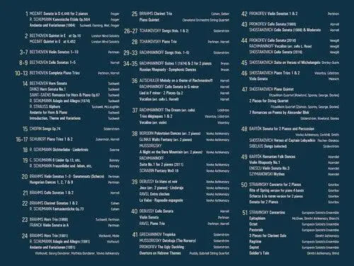 Vladimir Ashkenazy- Complete Chamber Music & Lieder Recordings (Cd) 1