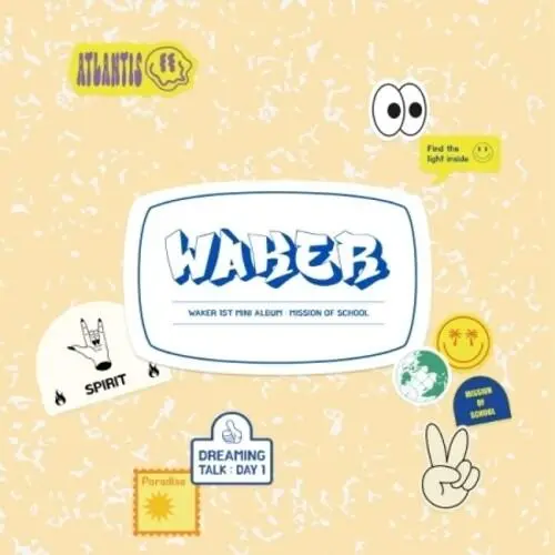 Waker- Mission Of School - Incl. 60Pg Photobook, Sticker + Photocard (Cd) 1
