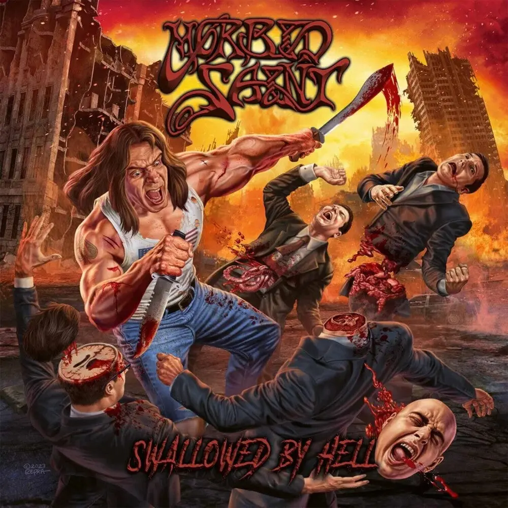 Morbid Saint- Swallowed By Hell - Red [Colored Vinyl] (Red) 1