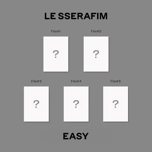 Le Sserafim- 3Rd Mini Album 'Easy' (Compact Ver.) (Cd) 1