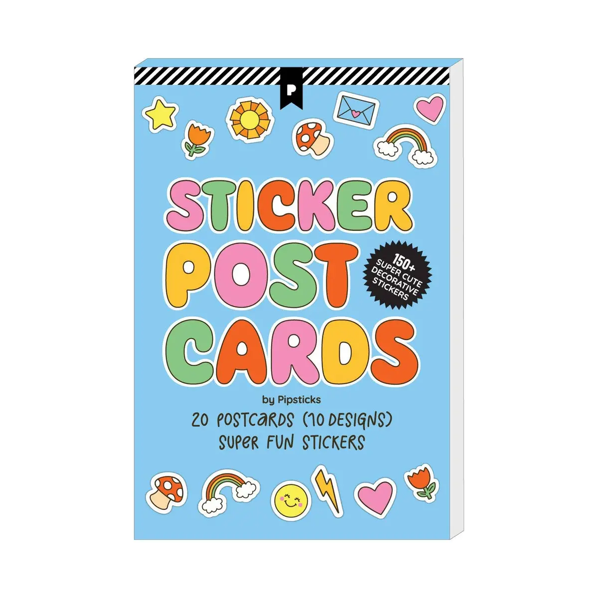 Super Cute Sticker Postcards Book 1