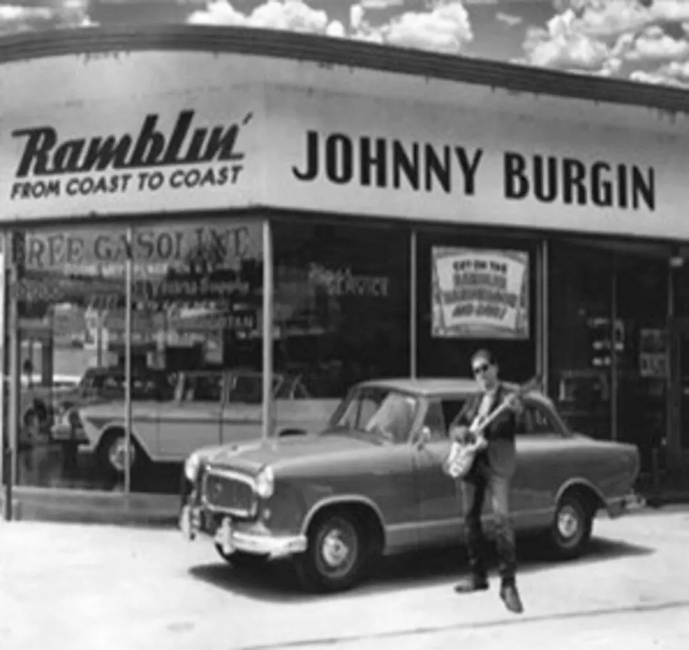 Johnny Burgin- Ramblin' From Coast To Coast (Cd) 1