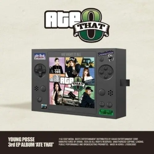 Young Posse- Ate That - Incl. 120Pg Photobook, 2 Photocards, Character Card, Poster + Sticker (Cd) 1