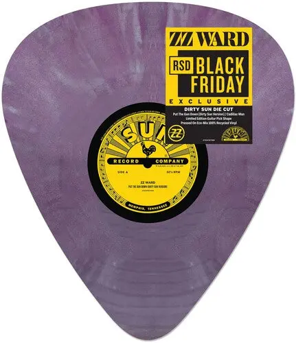 Zz Ward- Put The Gun Down/Cadillac Man (Guitar Pick Shaped Vinyl) -Bf24 1