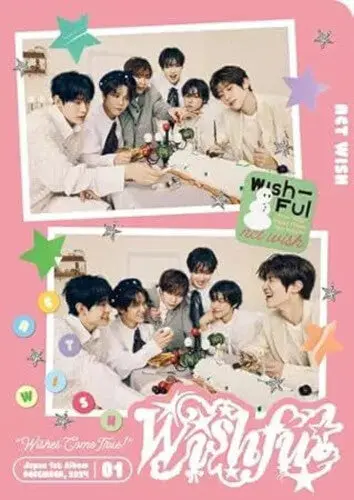 Nct Wish- Wishful - Limited All Member Version - Incl. Postcard, Sticker + Trading Card (Cd) 1