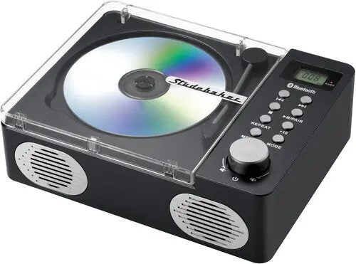 Studebaker Sb3720b Retro Cd Player With Bluetooth (Black) 1