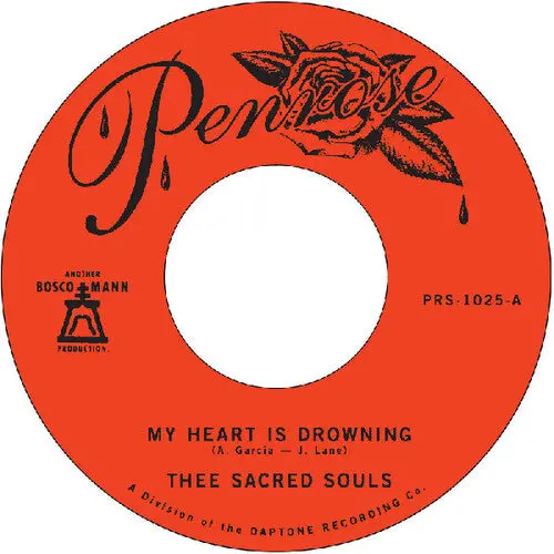 Thee Sacred Souls- My Heart Is Drowning B/W Stuck In The Mud 1